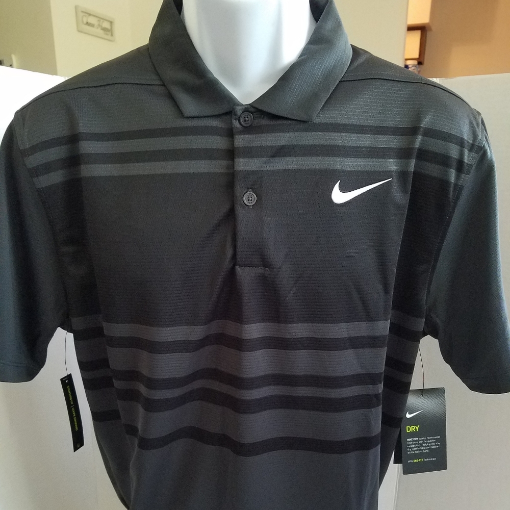 Nike dri-fit patterned Polo. New. Various Sizes - Picture 3 of 8